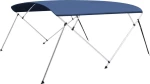 vidaXL Τέντα Σκάφους με 4 Αψίδες 243x(230-244)x137cm Μπλε