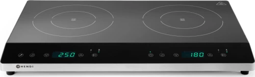 Εστία Επαγωγική Διπλή 3500W (Induction) Ηλεκτρονική Hendi 239445