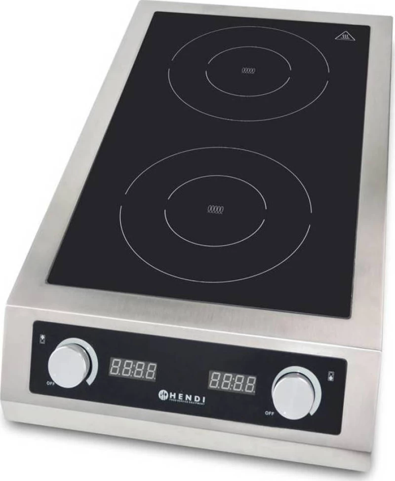 Εστία διπλή induction 7000W Hendi 239346