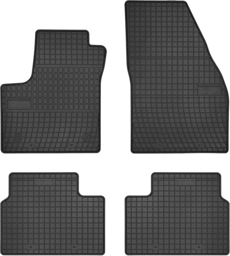 Frogum Σετ Πατάκια 4τμχ από Λάστιχο για Opel Meriva B 2010-2017
