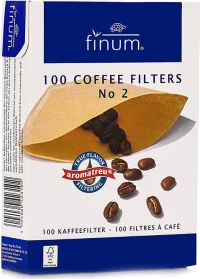 Finum Φίλτρα Καφέ No2 Χάρτινα (100τμχ)
