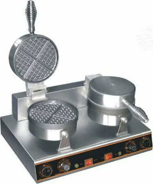 Βαφλιέρα διπλή 2xΦ170 με χρονοδιακόπτη WF-2