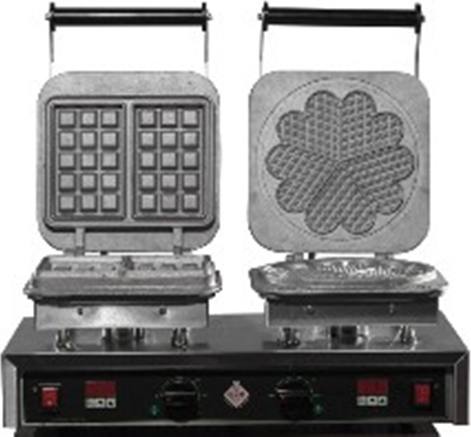 M&M equipment Επαγγελματική Βαφλιέρα WAF/AD-H