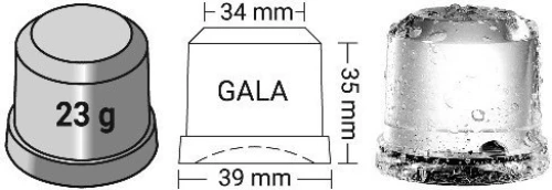 ITV Ice Makers Παγομηχανή Gala NG110