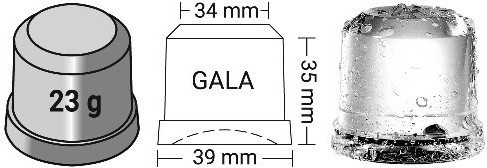 ITV Ice Makers Παγομηχανή Gala NG35