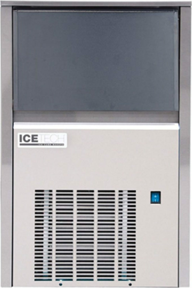 Icetech Ss80 (75Kg/24H) Παγομηχανές Ψεκασμού - Μηχανές Παγοκύβων Με Αποθήκη (Παγάκι:22Gr)