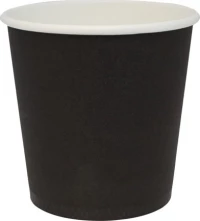Ποτήρι Χάρτινo Μαύρο 120ml (50τμχ)