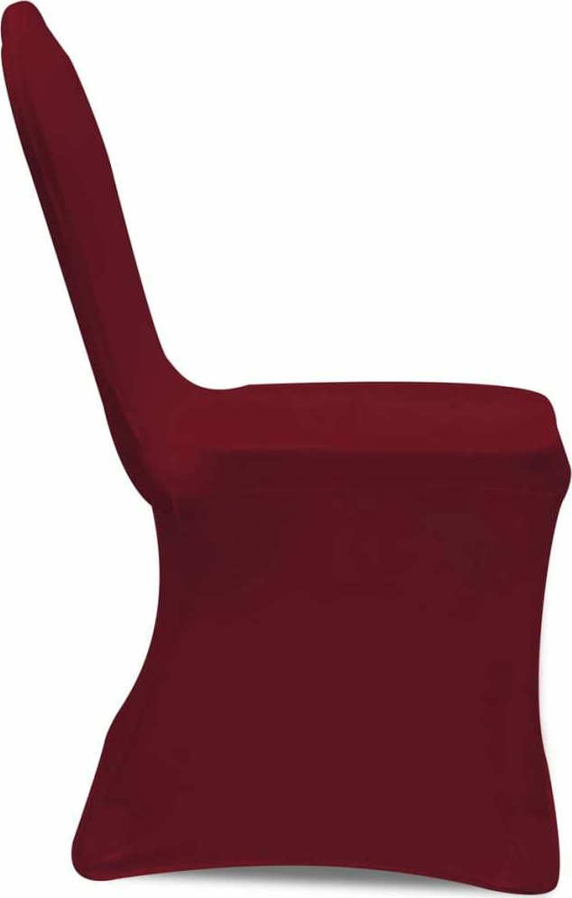 vidaXL Ελαστικό Καλύμματα Καρέκλας Μπορντό (30τμχ)