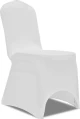 vidaXL Ελαστικό Καλύμματα Καρέκλας Λευκό (30τμχ)
