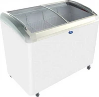 Sanden Intercool SNC-0355 Καταψύκτης με Συρόμενα Κουρμπαριστά Τζάμια 330lt