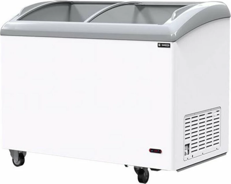 Sanden Intercool SNC-0355 Καταψύκτης με Συρόμενα Κουρμπαριστά Τζάμια 330lt