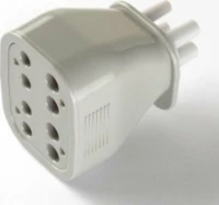Wonjin Power Q1000 Αντάπτορας Σύνδεσης 2 Σωλήνων για Συσκευή Λεμφικού Μασάζ