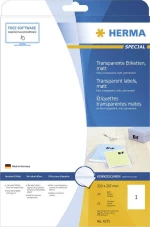 Herma 25 Αυτοκόλλητες Ετικέτες Α4 Ορθογώνιες 210x297mm