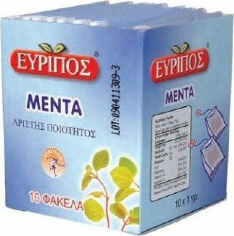Εύριπος Μέντα 10 φακελάκια