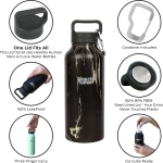 Healthy Human Stein Bottle Silver 0.62lt