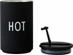 Design Letters: Θερμός ποτήρι από ανοξείδωτο ατσάλι "Hot" 350ml