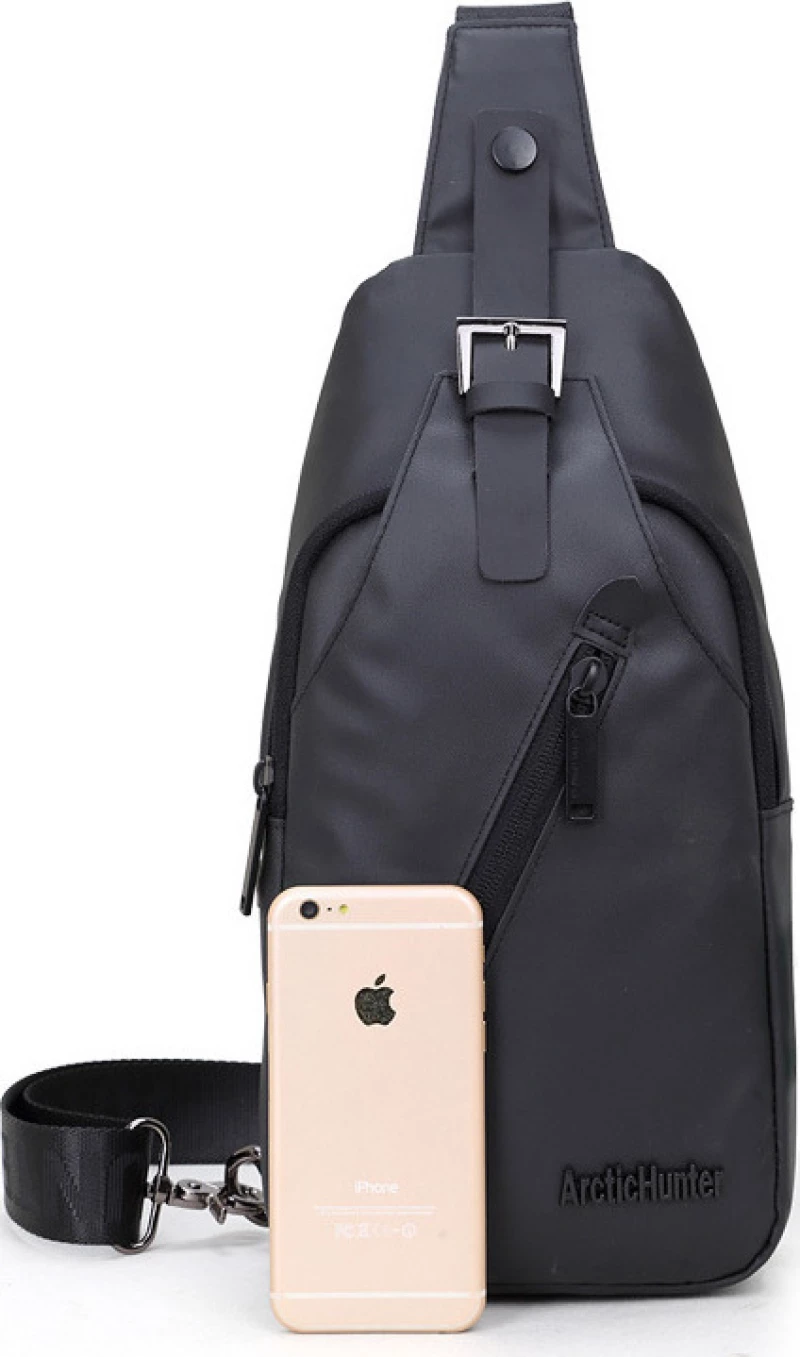 Τσάντα Crossbody Arctic Hunter Αδιάβροχη Μαύρη XB13006-BK