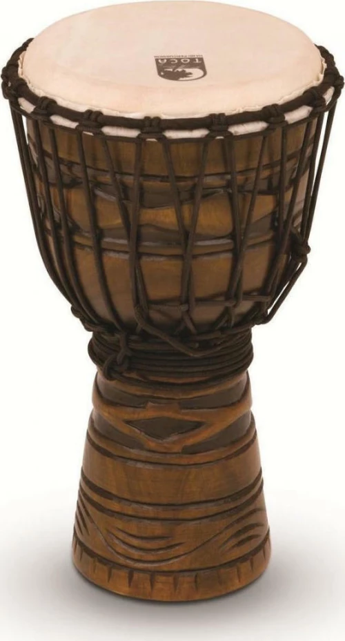 Toca Percussion Origins Series Traditonal Djembe Tribal Mask 8"