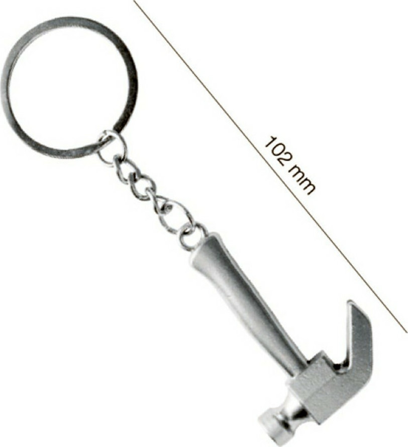Μπρελοκ Κλειδιων Μεταλλικο Με Σφυρι (102 Mm) - 1 Τεμ.
