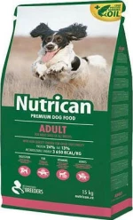 Nutrican Adult - Premium τροφή συντήρησης. Μεσαίο 3kgr