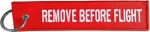 Simoni Racing Μπρελοκ Κλειδιων Remove Before Flight Κοκκινο Υφασμα