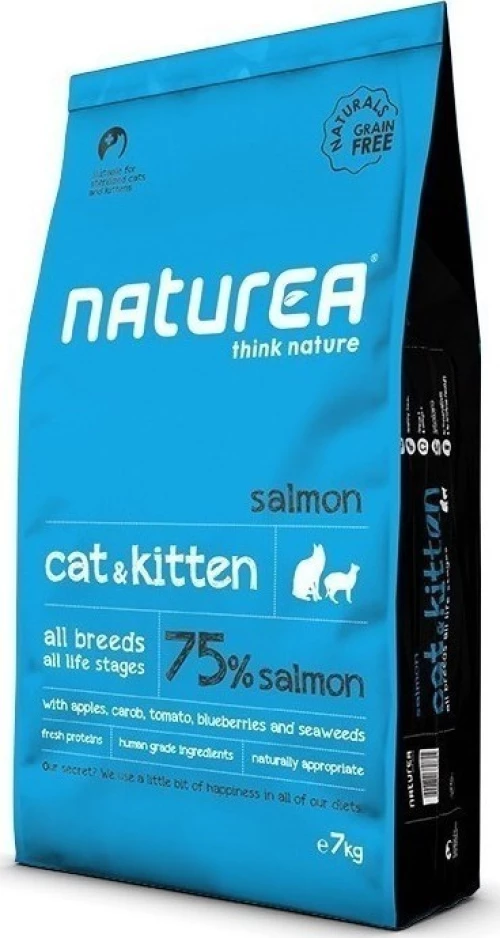 Naturea Naturals Cat & Kitten Salmon 7kg