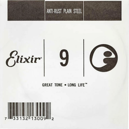 Elixir Anti-Rust Plain Steel - .009