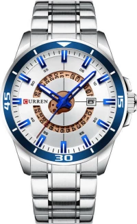 Ανδρικό Ρολόι Curren 8359 Silver-Blue