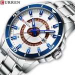 Ανδρικό Ρολόι Curren 8359 Silver-Blue