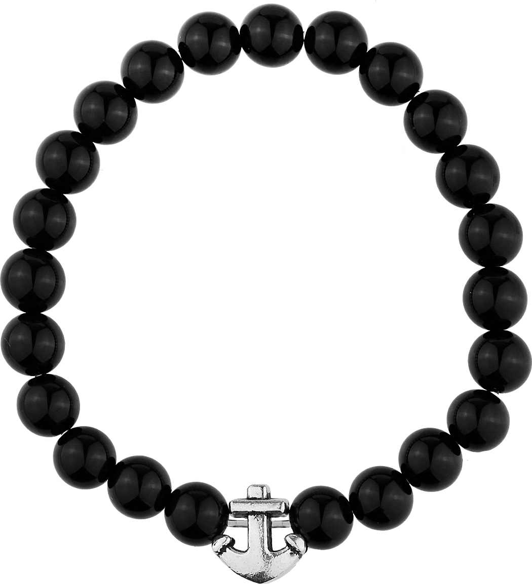 Χειροποίητο Βραχιόλι Άγκυρα με Όνυχα 0.8