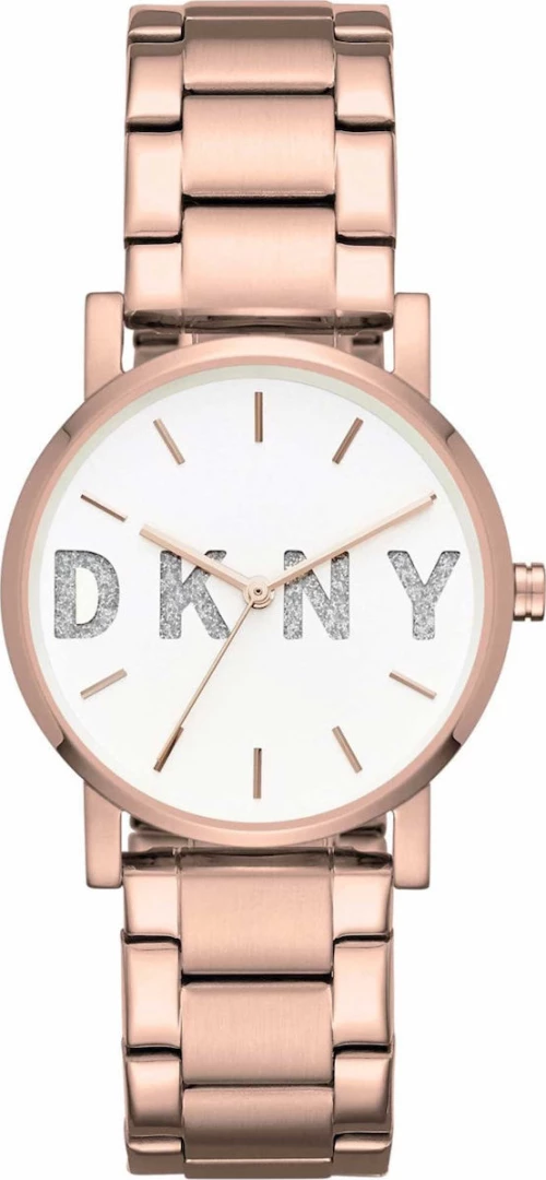 Dkny Γυναικειο Ρολόι Dkny Soho Μπρασελέ Ρόζ Χρυσό Ny2654