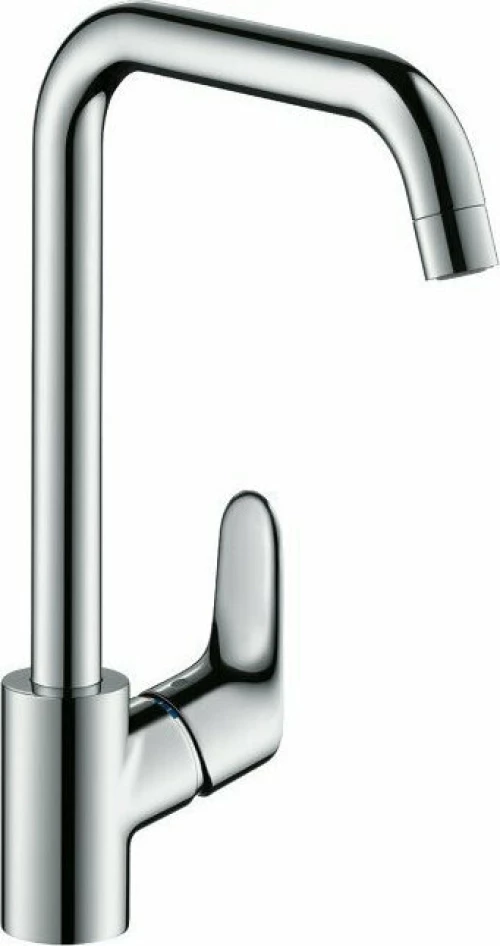 Hansgrohe Focus Μπαταρία Κουζίνας Πάγκου Ασημί