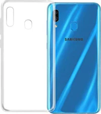Back Cover Σιλικόνης Διάφανο (Galaxy A30)
