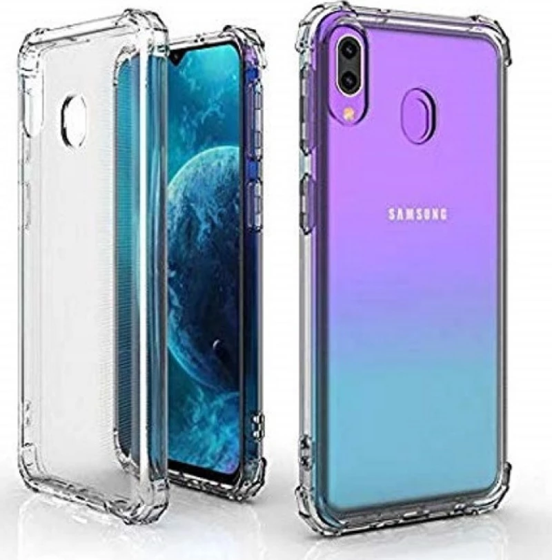 Back Cover Σιλικόνης Διάφανο (Galaxy A30)