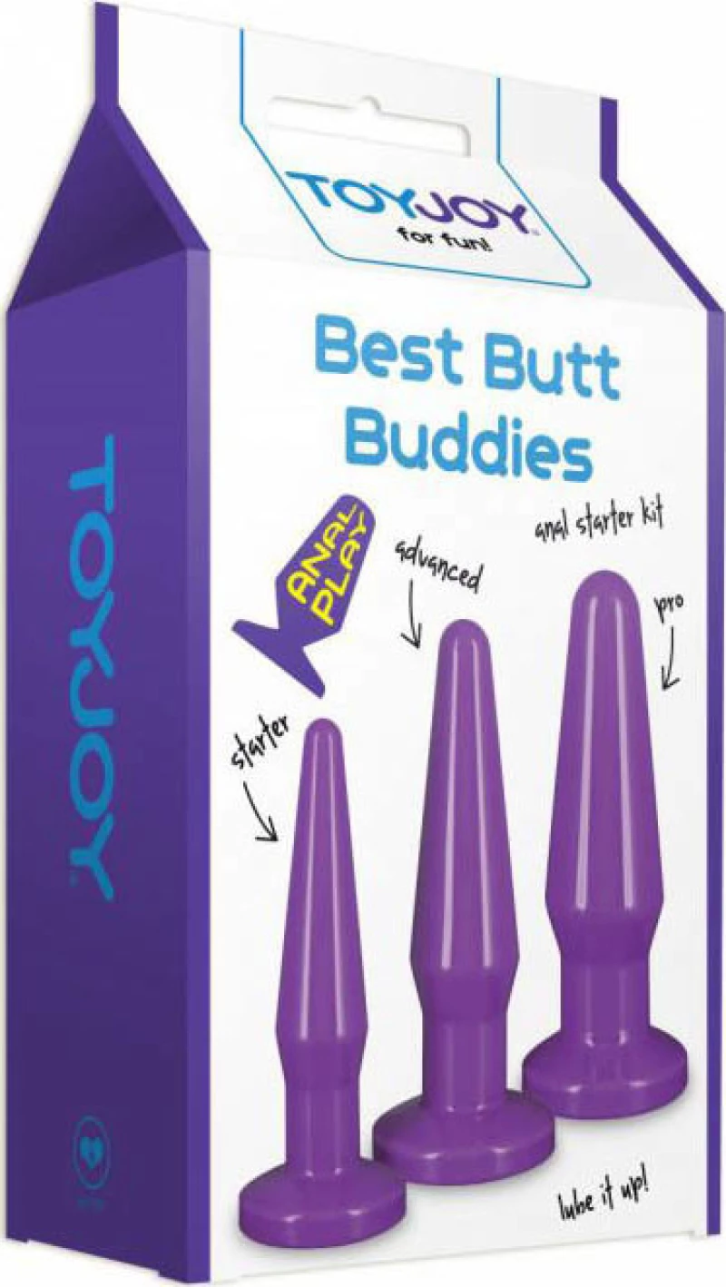 ToyJoy Best Butt Buddies Purple
