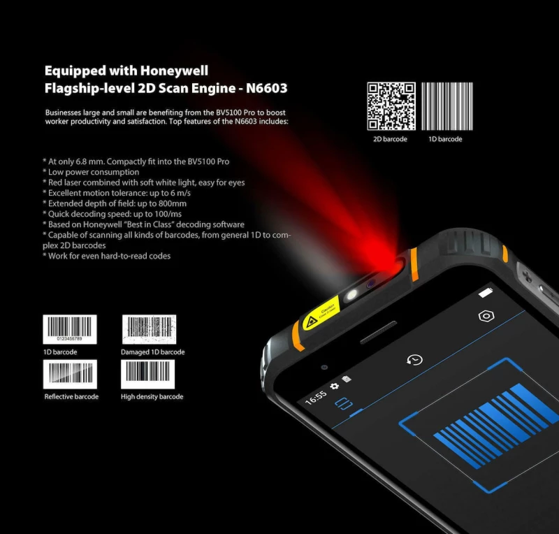 BlackView BV5100 Pro (128GB) Black
