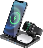 Hoco Charging Station 15W Μαύρο (CW33)