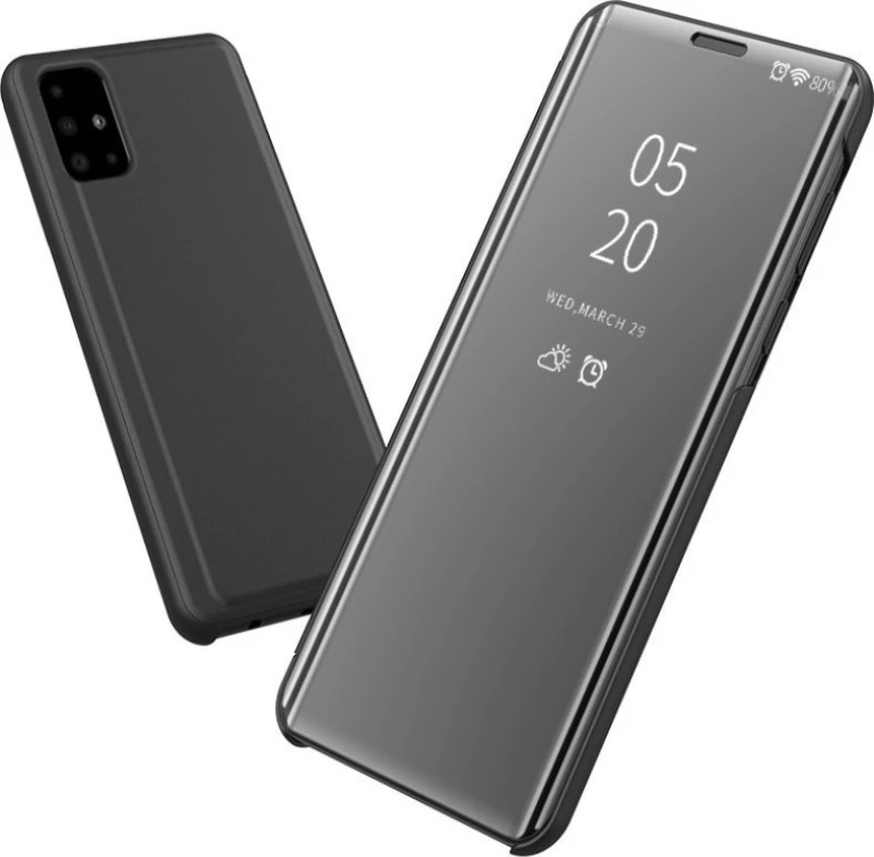 Clear View Book Μαύρο (Galaxy A51)