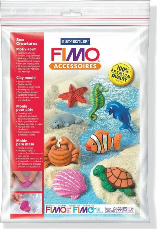 Staedtler Fimo Sea Creatures Καλούπια Πηλού