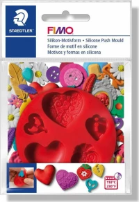 Staedtler Fimo Hearts Καλούπι Σιλικόνης Πηλού
