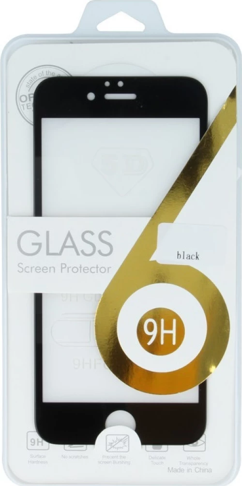 5D Full Face Tempered Glass Black (Galaxy A12)