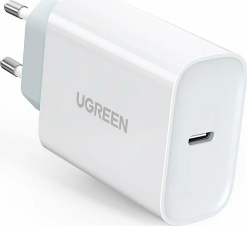 Ugreen USB-C Wall Adapter Λευκό (70161)