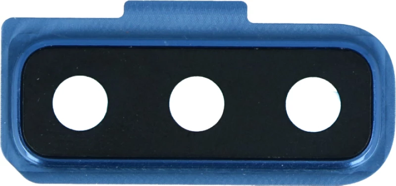 Τζαμάκι Επισκευής Κάμερας / Back Camera Lens and Bezel for Samsung Galaxy A7 (2018) Blue