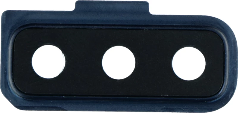 Τζαμάκι Επισκευής Κάμερας / Back Camera Lens and Bezel for Samsung Galaxy A7 (2018) Black