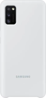 Samsung Silicone Cover Λευκό (Galaxy A41)