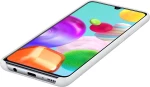 Samsung Silicone Cover Λευκό (Galaxy A41)
