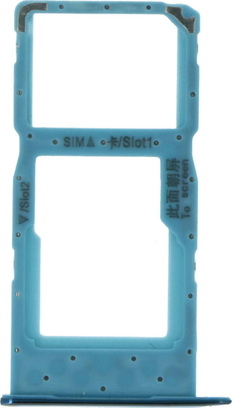Υποδοχή Κάρτας Sim / SIM Card Tray for Huawei P smart 2019/Honor 10 Lite Dual Card Version Blue