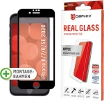 Displex Real Glass 3D Full Glue Full Face Tempered Glass Μαύρο (iPhone SE 2020 / 8 / 7 / 6)