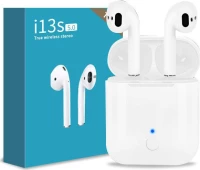 TWS i13S Earbud Bluetooth Handsfree Λευκό