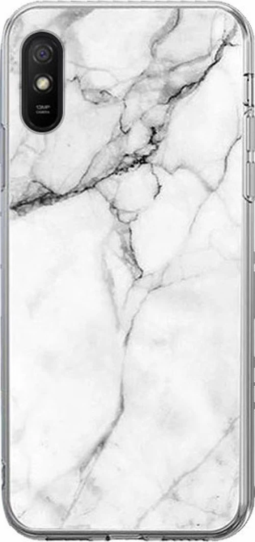 Wozinsky Marble Back Cover Σιλικόνης Λευκό (Redmi 9A)